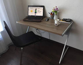 Компьютерний стіл Loft-design N-110 колір Дуб палена