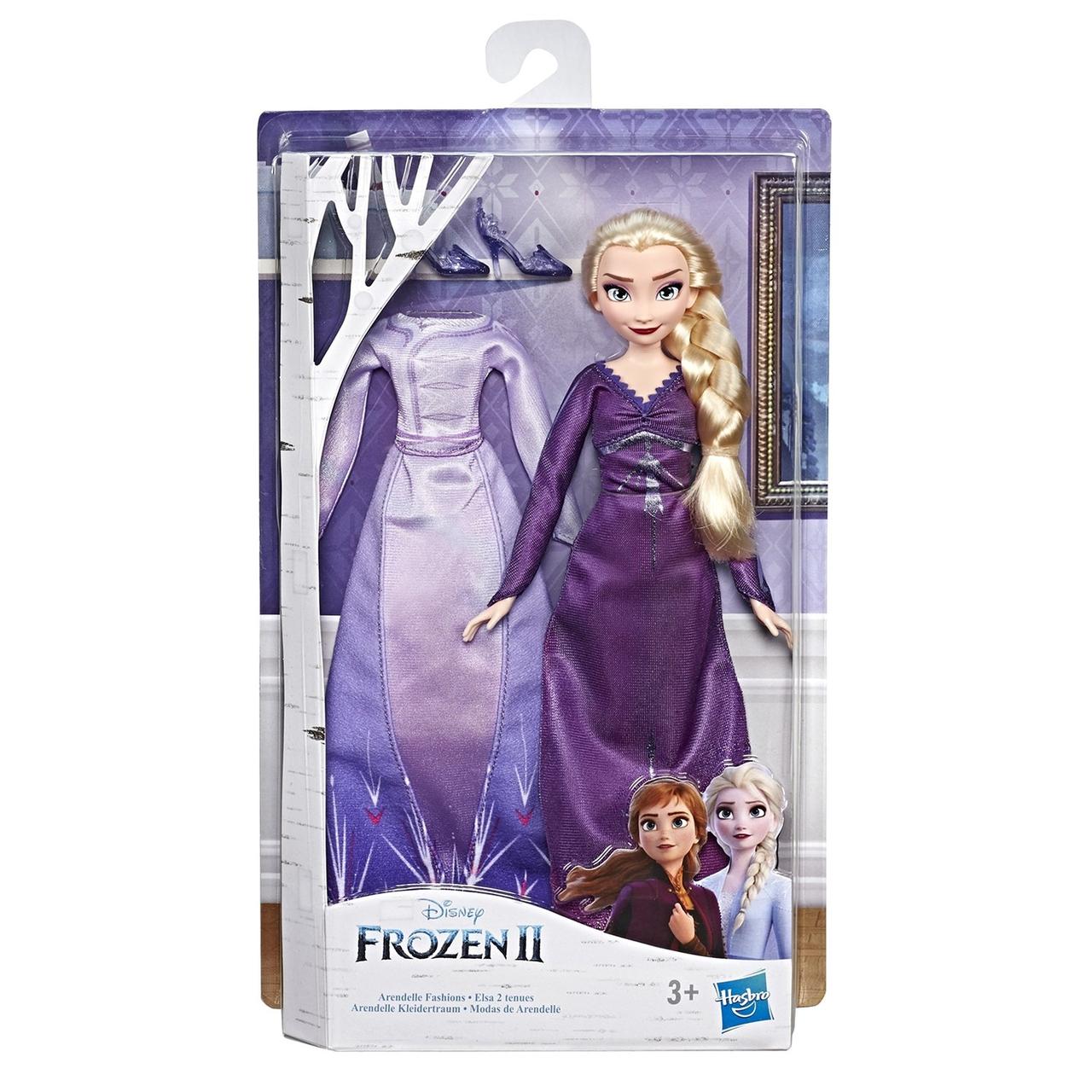 Лялька Disney Frozen Холодне Серце 2 Ельза з додатковим вбранням E6907