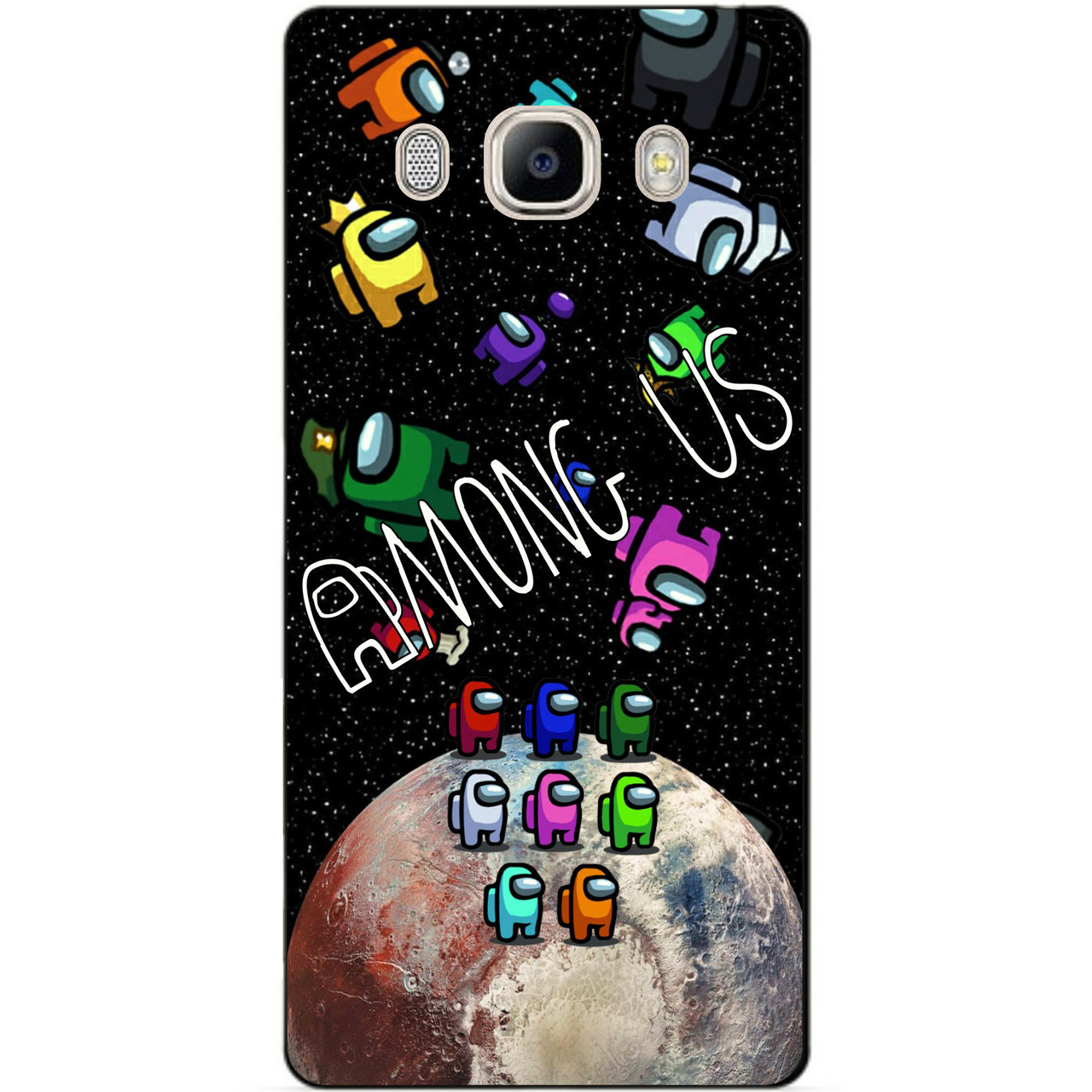 Силіконовий бампер чохол для Samsung J7 2016 Galaxy J710 малюнком Fortnite