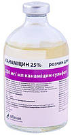 Канамицин 25% Kanamycin инъекционный аминогликозидний антибиотик, 100 мл