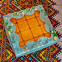 Подарункові набори квадратних чайних свічок