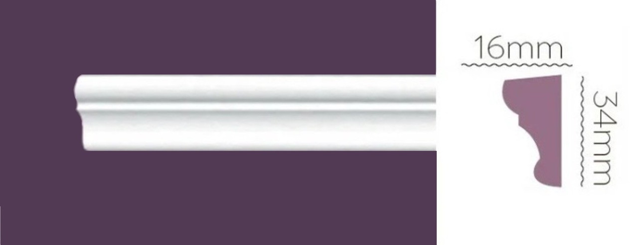 Молдинг Home Decor 1315 (34x16)мм