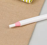 Олівець білий для ескізу водовідштовхувальний самозатачивающиеся, фото 2