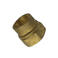 Муфта переходная 3/8"В - 1/2"В латунная