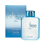 Calvin Klein CK Free Blue туалетна вода 100 ml. (Кальвін Кляйн Фрі Блю), фото 3
