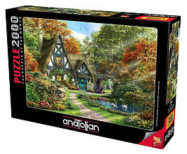 Пазл 2000 ел. "Anatolian" (Туреччина) / Осінній котедж