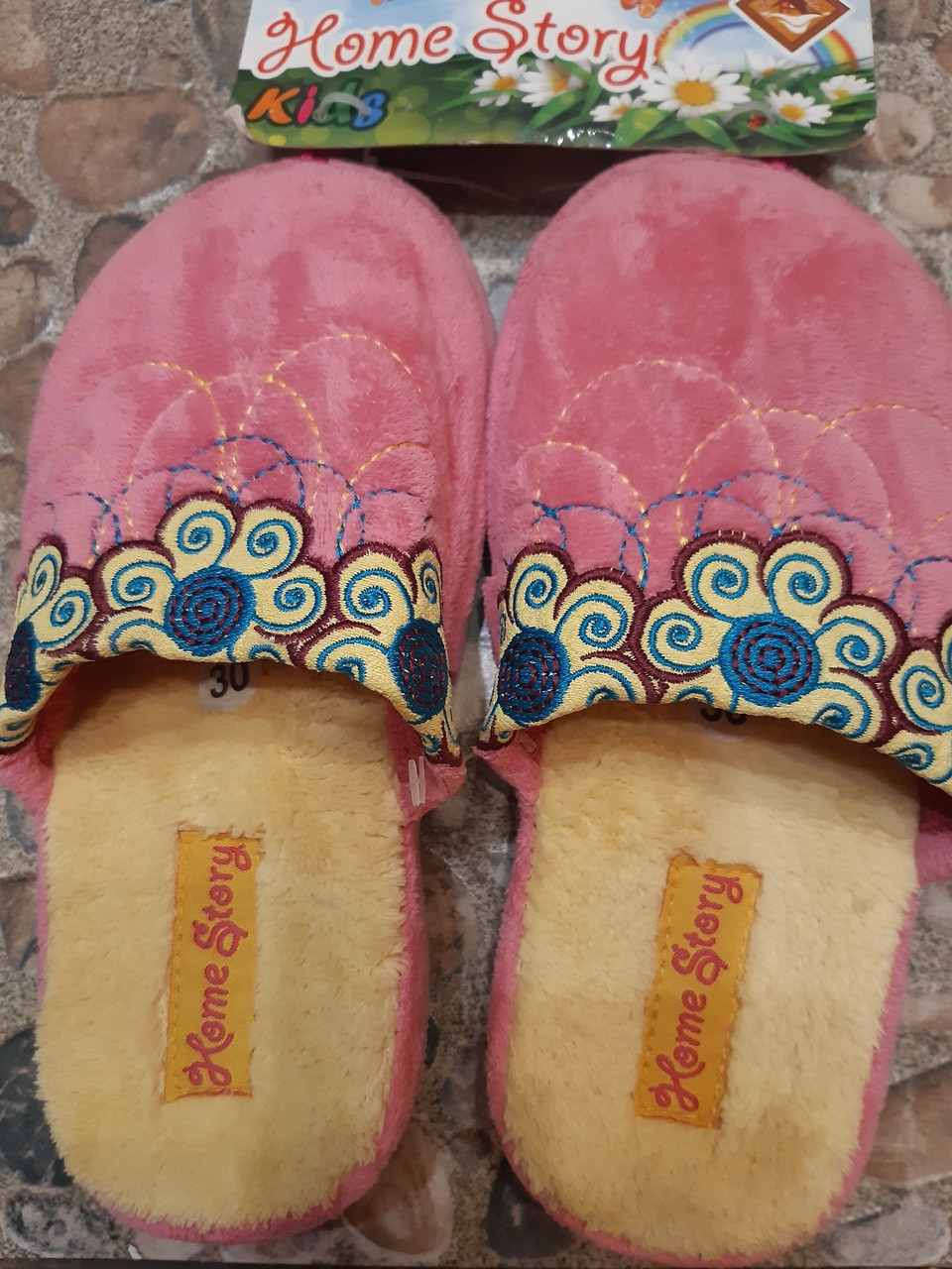 Тапочки Комнатные для Девочки с Супинатором, Розовые, 30 Размер ...