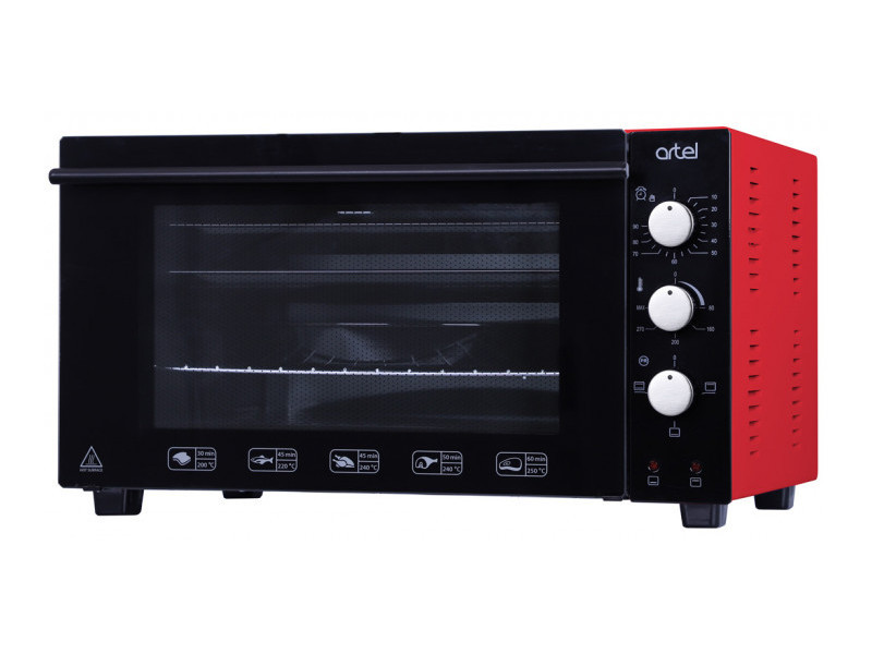 Електродуховка ARTEL MD-4218L Чорний/Червоний
