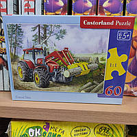 Пазл "Трактор с щупальцами" (60 дет.) Castorland. 6366