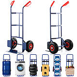 Тележка складная возик 200кг Візок вантажний 2 колеса Транспортная тележка Коляска Каляска Тележка складная, фото 10