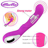 Фалоімітатор вібратор для жінок Кролик вібратор для клітора Великий жіночий вібратор ділдо фалос, фото 7