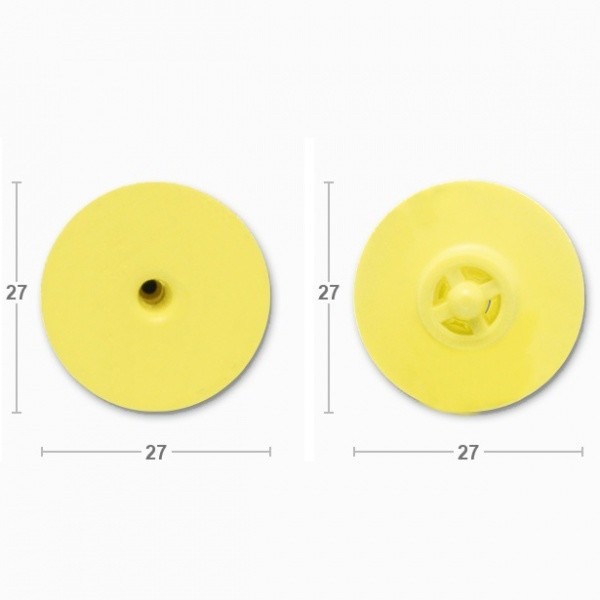 Бирка вушна MultiFlex R/R Ø 27 мм, TM Caisley