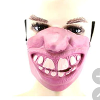 Маскарадна маска. Карнавальні маски. Маски прикольні. Латексна маска, страшна маска