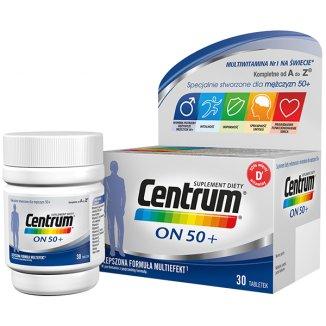 Centrum ON 50+, 30 Вітаміни для чоловіків 50+, 30 табл