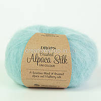 Пряжа Drops Brushed Alpaca Silk (цвет 15 light sea green)