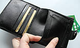 Чоловічий гаманець з натуральної шкіри "Rispetto" чорний, фото 6