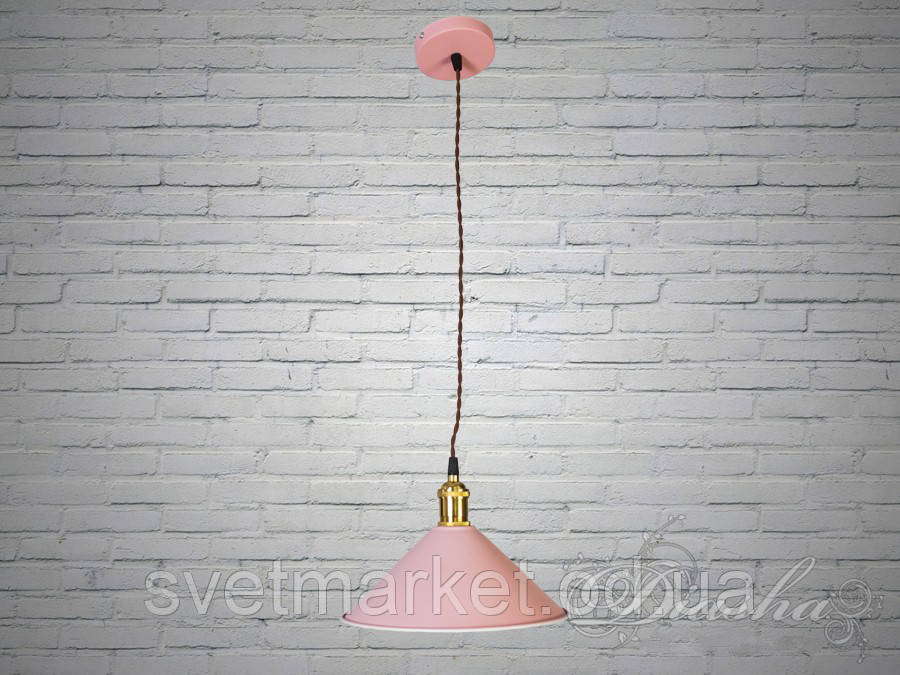 Вінтажна люстра рожевого кольору 6610/1PINK, фото 1