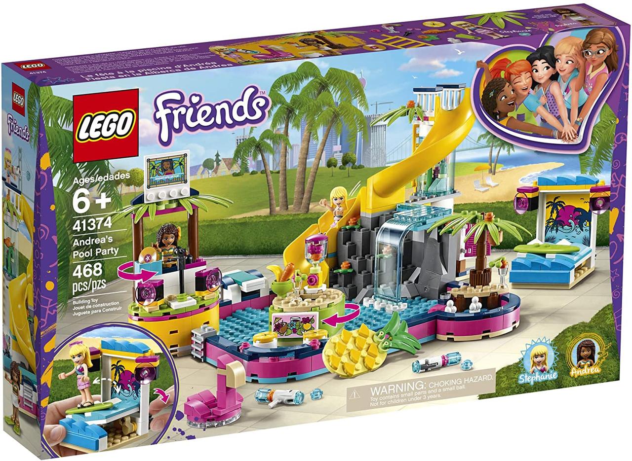 Lego Friends Вечірка Андреа біля басейну (41374)