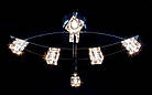Припотолубна люстра з плафонами 1053/7, фото 3