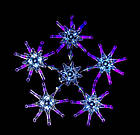 Незвичайна стельова люстра з пультом і світлодіодним підсвічуванням 6799-6, фото 3