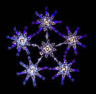 Незвичайна стельова люстра з пультом і світлодіодним підсвічуванням 6799-6, фото 4