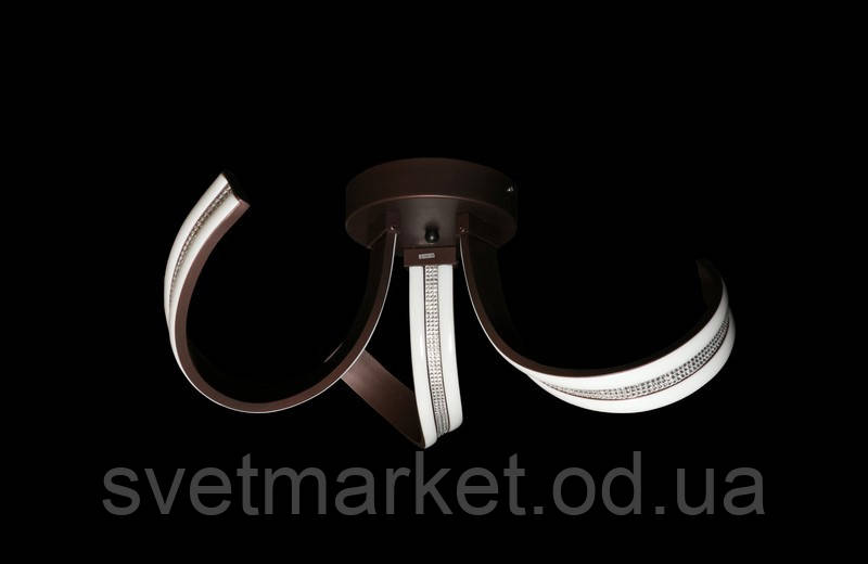 Невелика світлодіодна люстра 3606/3CF, фото 1