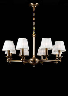 Строга класична люстра з абажурами L90129/8 (QGT)