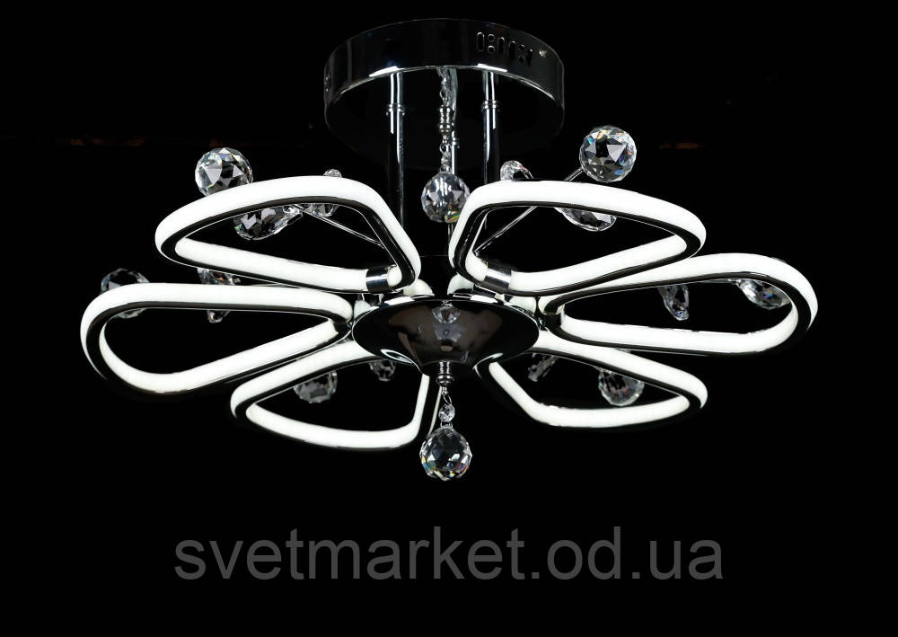 Світлодіодна люстра з підвісками L78605/6 (CR) LED, фото 1