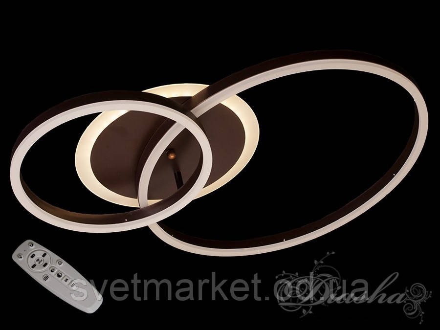 LED-люстра з діммером і підсвічуванням A3006/2CF LED dimmer, фото 1