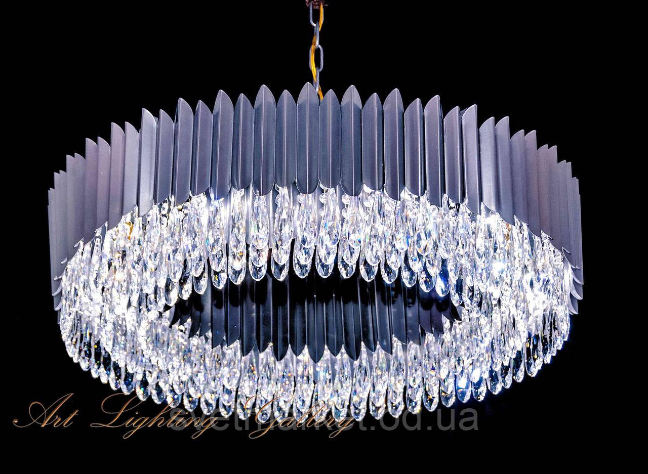 Кришталева сучасна люстра 88158/500 GR, фото 1