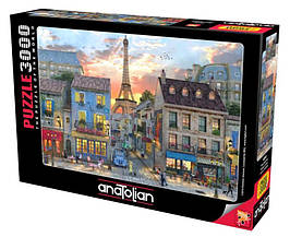 Пазл 3000 ел. "Anatolian" (Туреччина) / Вулиці Парижа