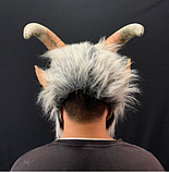 Маска Люцифера для косплею, латексні маски для Хелловіна, страшний демон, диявол, експлей із фільму жахів, фото 7