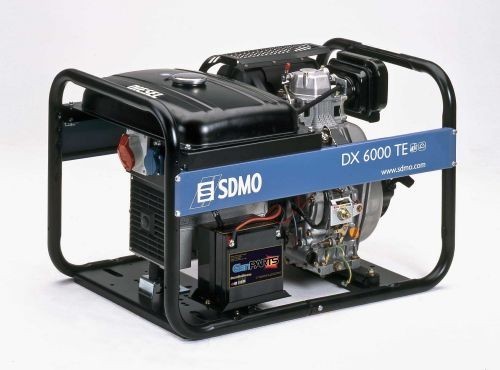 Трьохфазний дизельний генератор SDMO DХ 6000 TE (5,2 кВт)