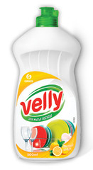 Моющее средство для мытья посуды GRASS "Velly" (лимон) 500мл 125426