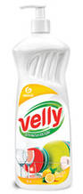 Миючий засіб для миття посуду GRASS "Velly" (лимон) 1л 125427