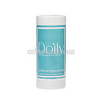Одноразовые салфетки в рулоне Doily 20х20 см, спанлейс, 100 шт