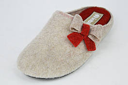 Тапочки жіночі Inblu RO20 35 Пісочний фетр