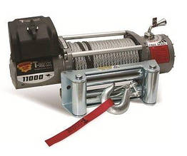 Лебідка електрична T-Max EW-11000 - 12 вольт / 4985 кг - 11000 lb IMPROVED