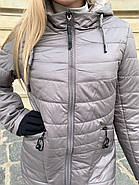 Куртка жіноча світла CORUSKY M-08-8, фото 2