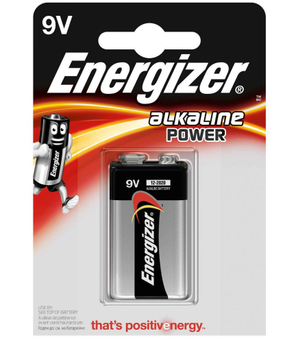 Батарейка Energizer Крона 9V Alkaline Power 6LR61 * 1