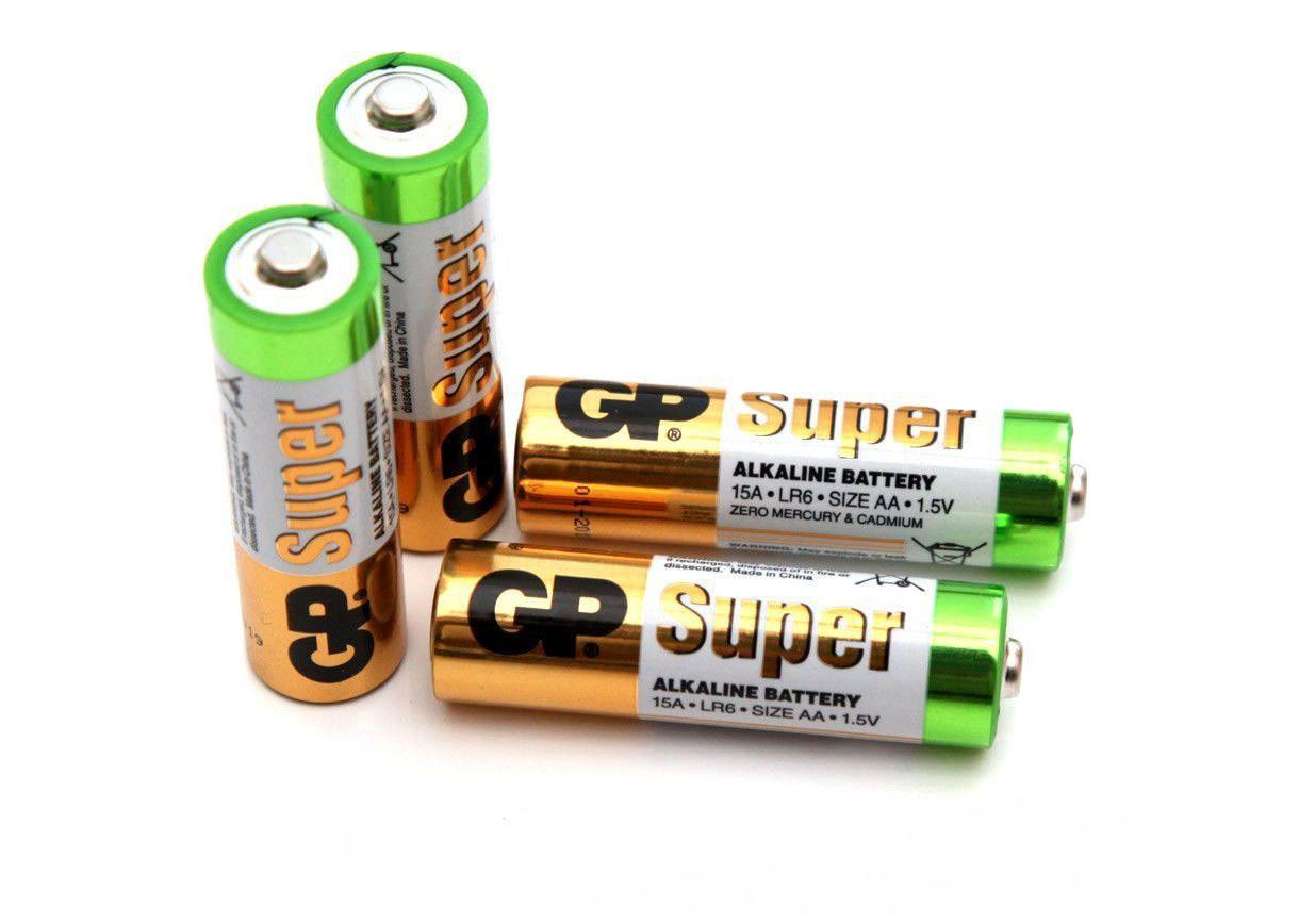 Батарейки GP Super Alkaline AAA 1.5V 24A-U4 LR03 4 шт