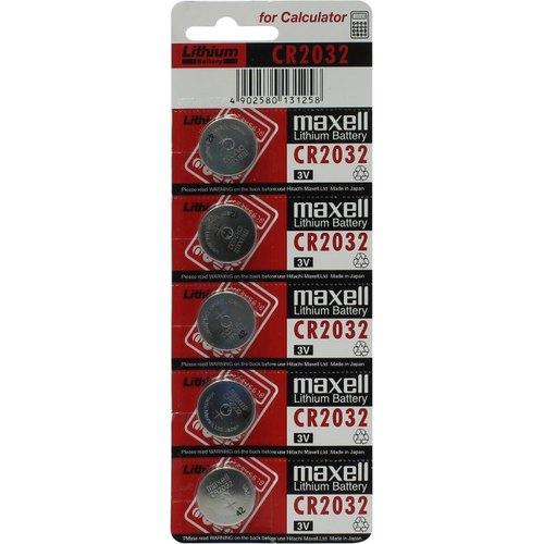 Батарейки Maxell CR2032 5 шт літієва