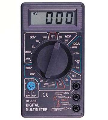 Мультиметр цифровий Digital 832