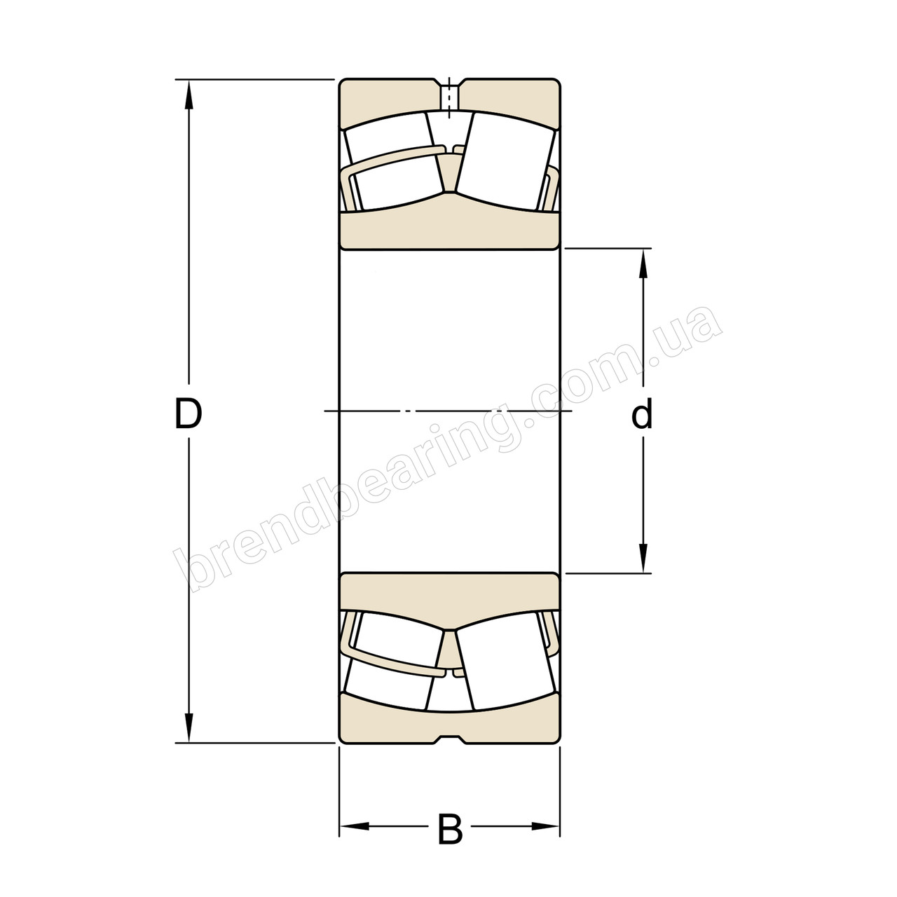 Підшипник 22309 E SKF