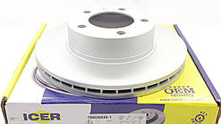 Диск гальмівний передній на Рено Майстер II - ICER (Іспанія) 78BD68481