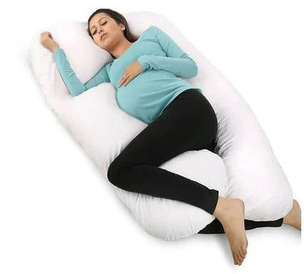 Подушка для вагітних U образна (сіра)