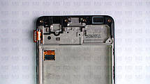 Дисплей з сенсором Samsung M317 Galaxy M31s чорний, GH82-23774A, оригінал, з рамкою!, фото 5