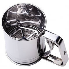 Кружка сито з подвійним просіюванням Empire EM-9749 10 х 12 см Steel (N005574)
