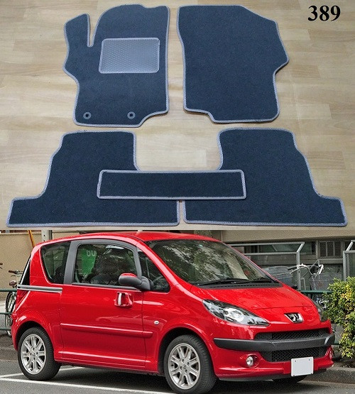 Ворсові килимки на Peugeot 1007 '05-09