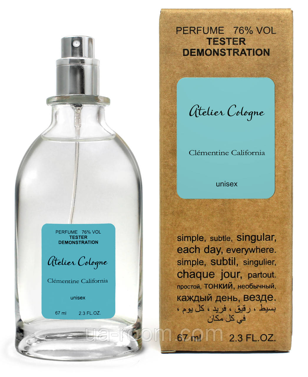 Тестер унісекс Atelier Cologne Clementine California, 67 мл